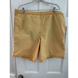 VICTORINOX Gold‎ Swim Trunks Sz L Pockets Beach Vacation Cruise Surfing